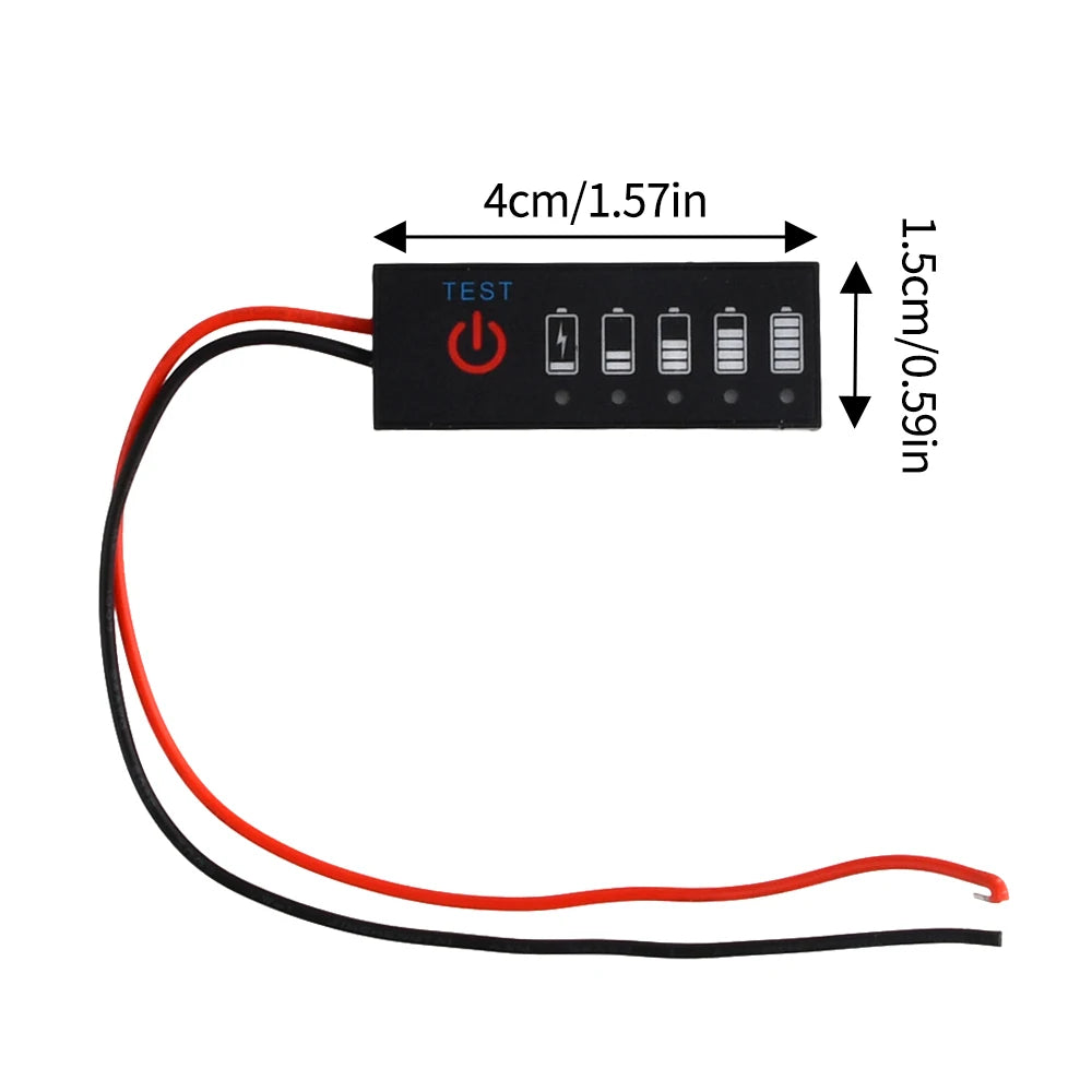1-7S 2-8S 3-14S Battery Level Indicator 18650 Lithium Universal Battery Capacity Charge Tester LED Indicator Light Display Board
