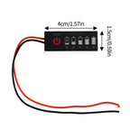 1-7S 2-8S 3-14S Battery Level Indicator 18650 Lithium Universal Battery Capacity Charge Tester LED Indicator Light Display Board
