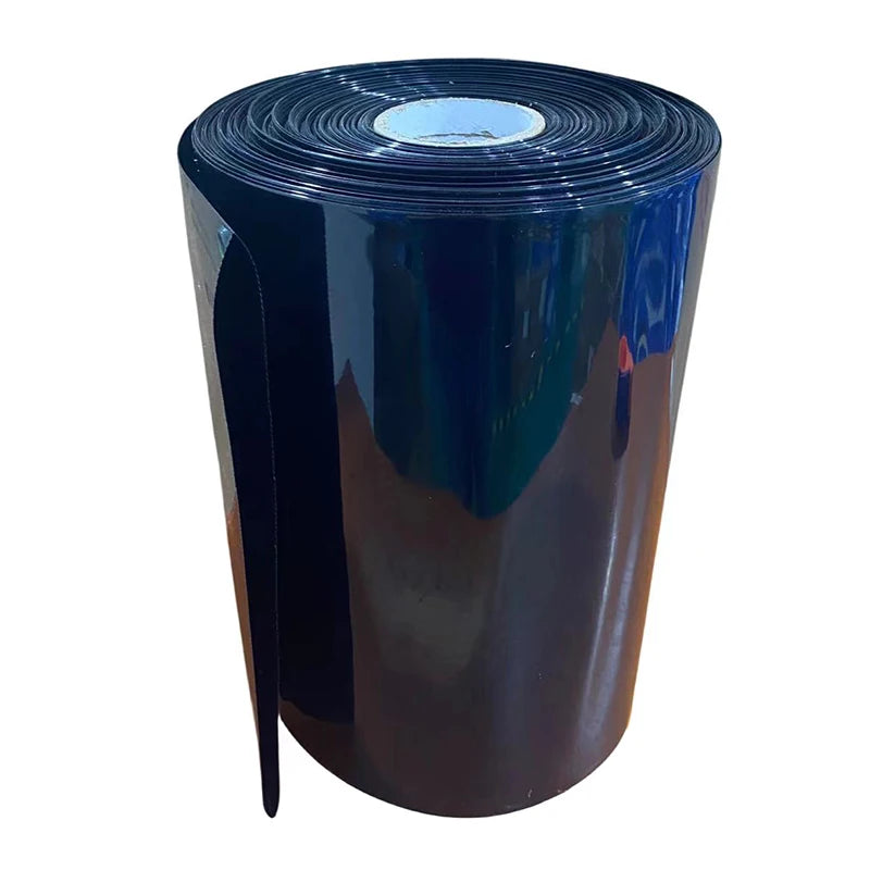 1kg Black PVC Insulation Heat Shrinkable Tube 18650/21700/26650/32650 Lithium Battery Package Shrink Film Insulation Tube