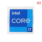 5PCS1.8*1.8cm DIY Original 11 Generation Evo Certification Label Core I9 I7 I5 I3 Laptop Desktop Cpu Sticker
