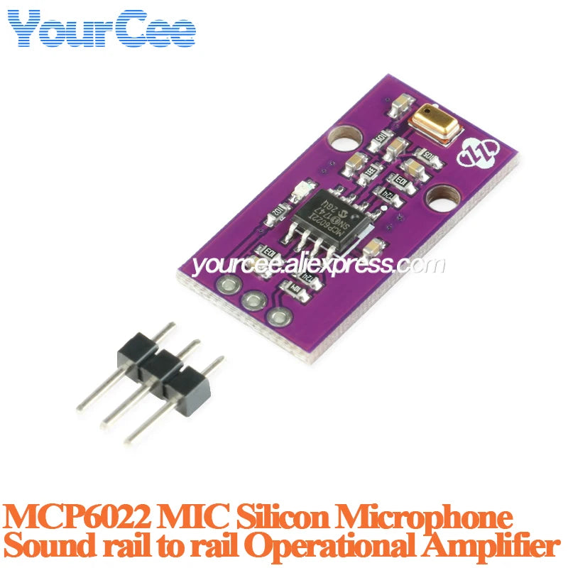 10pcs/1pc SPH0645LM4H Digital Sound Sensor I2S MEMS Microphone Breakout Microphone Module 1.6-3.6V for Arduino MCP6022 MIC