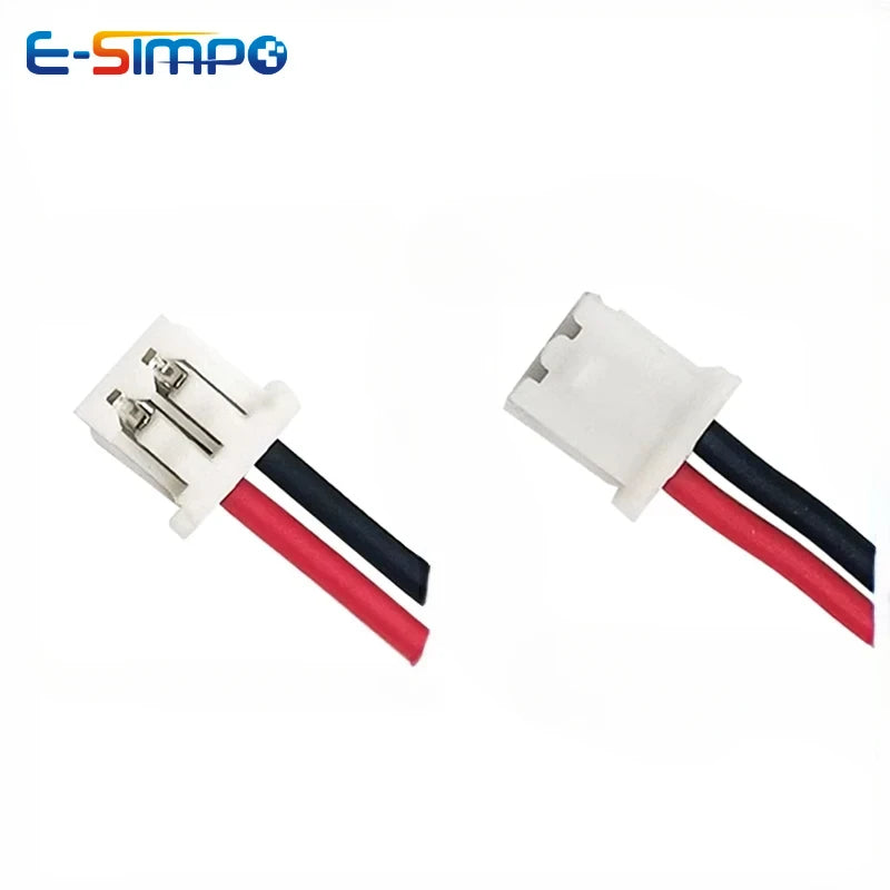 10PCS MX1.25 mm Single/DoubleHead Wire Cable Connector 2/3/4/5/6/7/8/9/10/12Pitch Plug 10/20/30CM Length 28AWG WireConnector