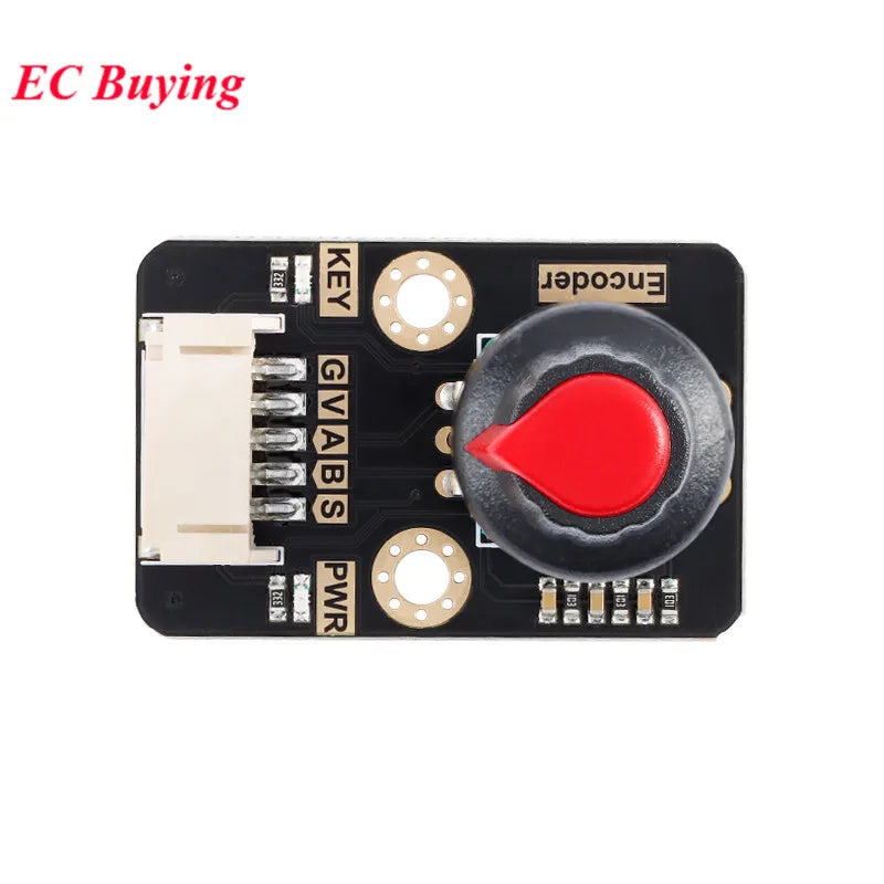 Rotary Encoder Module for Arduino Brick Sensor Development Round Audio Rotating Potentiometer Knob Cap EC11 PH2.0-5pin Interface