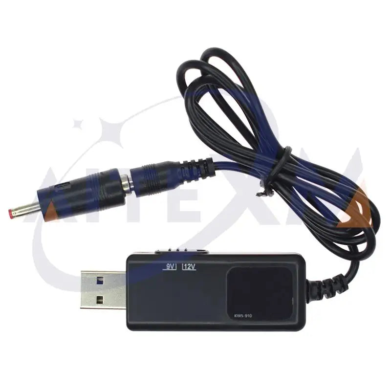 USB Boost Converter DC 5V to 9V 12V USB Step-up Converter Cable + 3.5x1.35mm Connecter For Power Supply/Charger/Power Converter