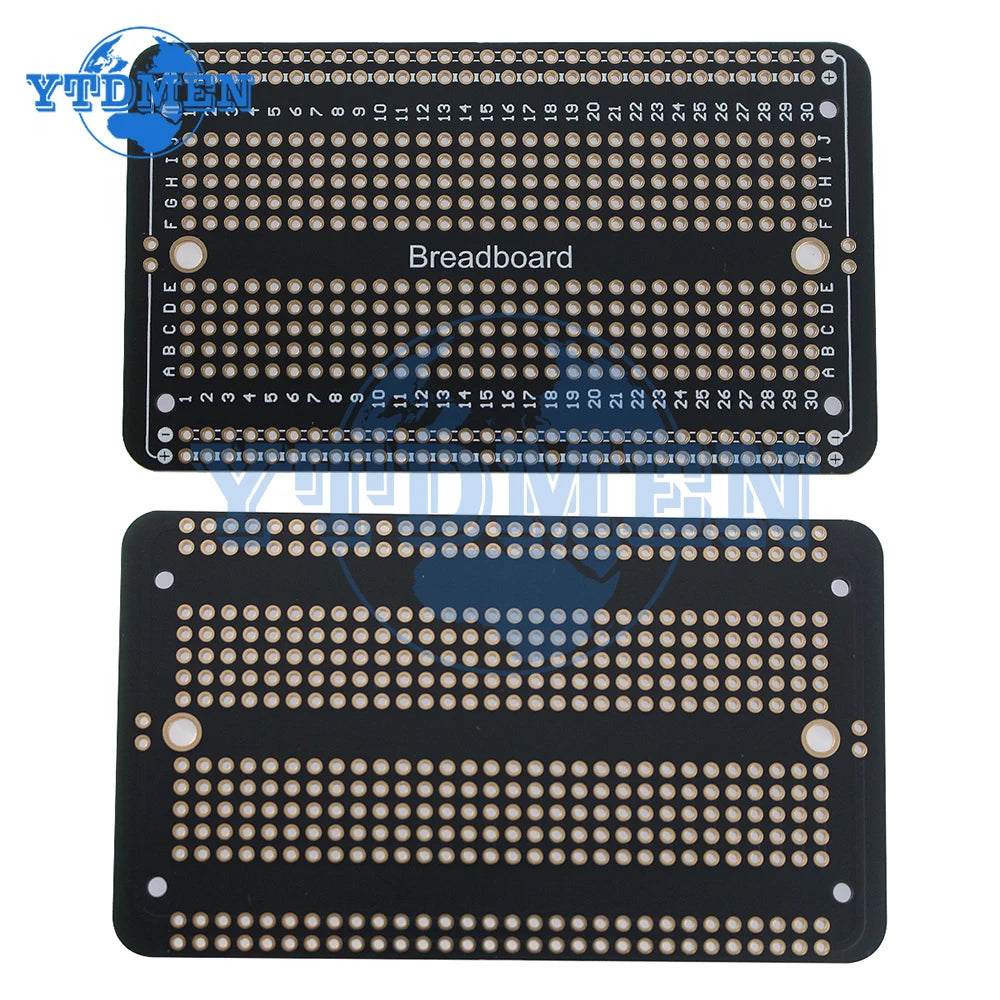 1-3PCS 5.2x8.9cm Standard Permanent Breadboard 5.2x17.2cm Double Sided PCB Prototype Board Protoboard Diy Electronic for Arduino