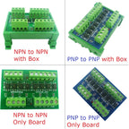 8CH Opto Isolated Level Converter Module NPN PNP 3.3V 5V 12V 24V for Arduino PLC Raspberry Pi MCU 3000V Isolation