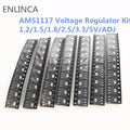 Voltage Regulator Kit AMS1117 1.2V/1.5V/1.8V/2.5V/3.3V/5.0V/ADJ AMS1117-1.2 AMS1117-1.8 AMS1117-2.5 AMS1117-3.3