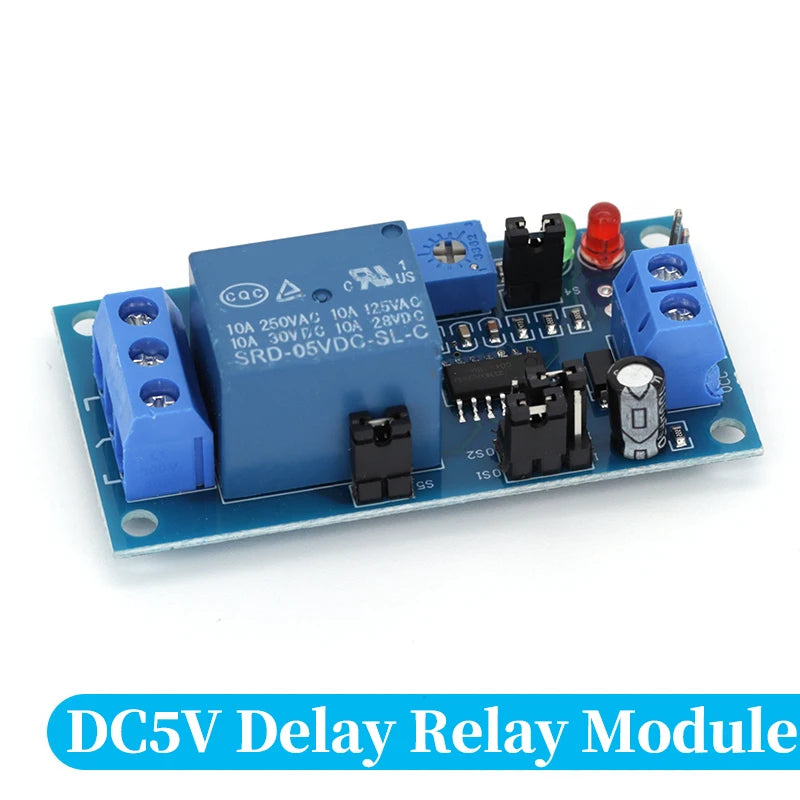 High Quality Delay Relay Delay Turn On / Delay Turn Off Switch Module with Timer DC 12V 5V