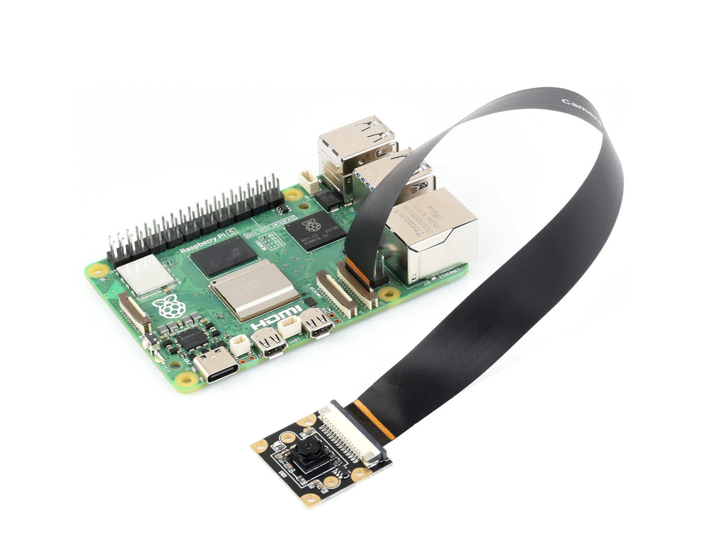 Waveshare IMX219 Camera Module For Raspberry Pi 5, 8MP, MIPI-CSI Interface, Options For 79.3° / 120° FOV,  IMX219 Sensor