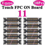 10Pcs LCD Display Touch FPC Connector for iPhone 17 17Pro 16 15 14 Pro Max Motherboard Logic Board Screen Plug Replacement