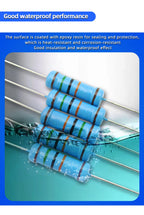 20PCS 2W 1% Metal Film Resistor 2W 1Ω - 4.7MΩ 1 4.7 10 47 100 200 220 300 330 470 680 910 1K 2.2K 4.7K 10K 15K 100K 470K 1M ohm