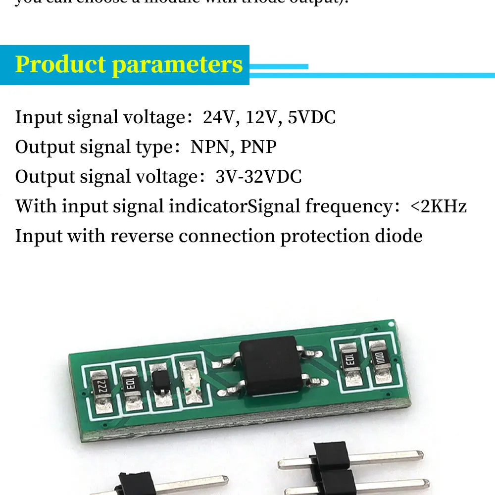 MGQH EL357N-C Optocoupler Isolation Module Signal Level Conversion 3.3V 5V 12V 24V NPN PNP