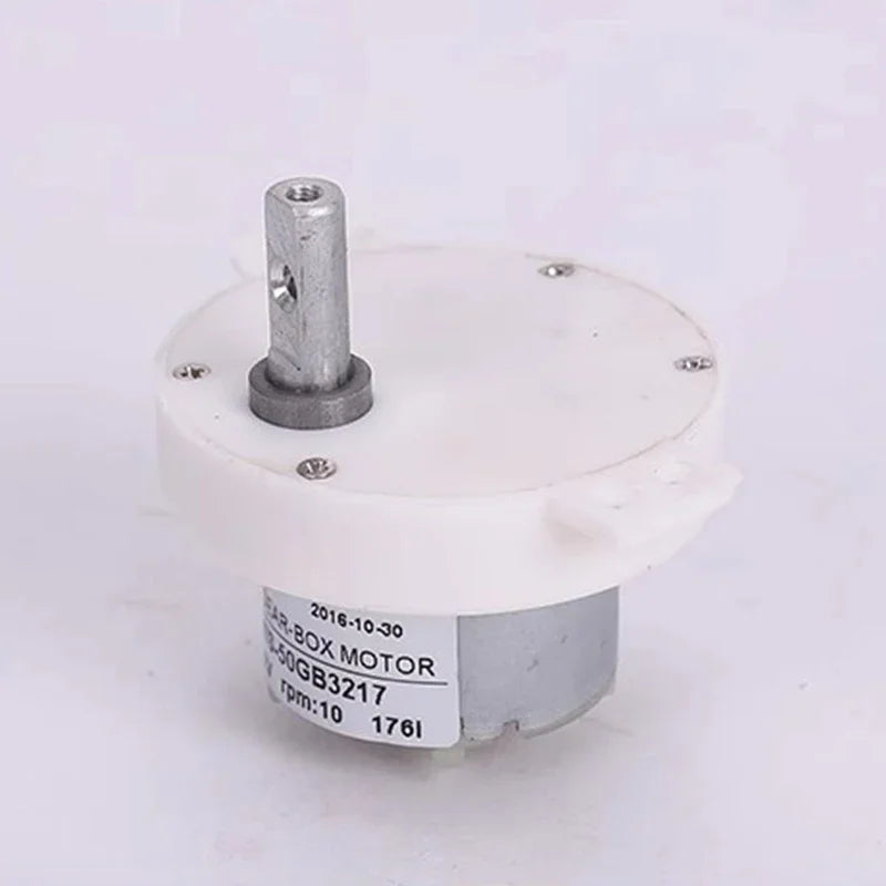 DC 3V 12V 24V 3RPM-100RPM Micro Electric Geared Box Reduction Motor Small Size Slow Speed High Torque Low Noise Reversible
