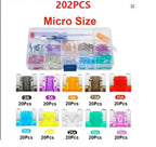 142PCS/240PCS/280PCS/341PCS Multi-Specification Car Fuse Set for Automotive Electricians And Electrical Use
