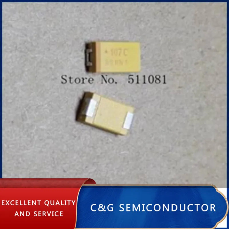 10PCS 6V 6.3V 10V 16V 25V 35V 50V 10UF 22UF 33UF 47UF 100UF 220UF 330UF 470UF D Type SMD Tantalum Capacitor