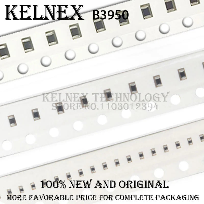 100/PCS NTC SMD Thermistor 0603 10K 100K 1K 2K 2.2K 3.3K 4.7K 5K 6.8K 15K 22K 33K 47K 68K 1% B3950