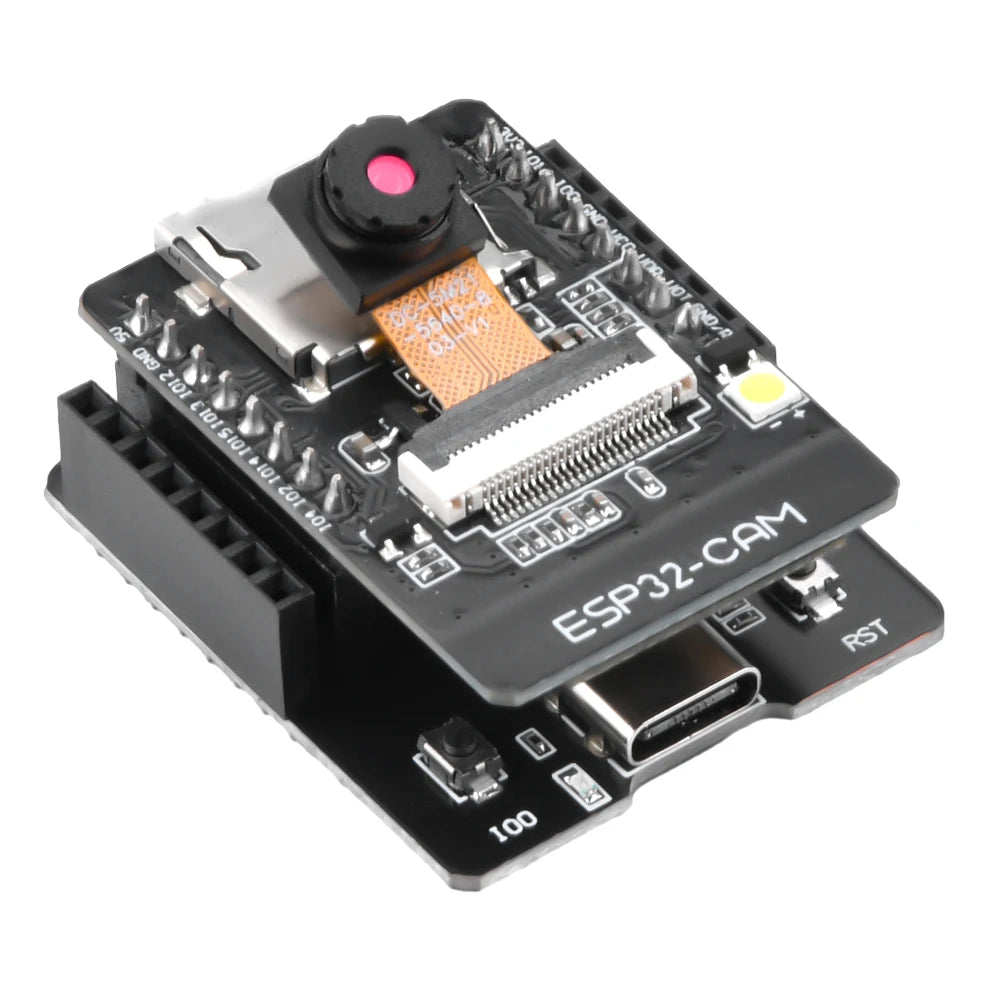 ESP32-CAM ESP32-CAM-MB Type-C ESP32 Serial to WiFi CAM Development Board FT232/CH340 5V Bluetooth+OV2640 Camera