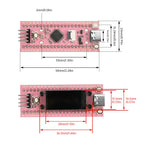 STM32F103C8T6 Development Board 0.96-inch LCD TFT Screen STM32  ARM Microcontroller Module Type C Interface