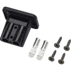 50 Amp Charging Battery Connector Flush Mount Anderson Plug Kit Mounting Bracket Panel Cover Accessories for Caravan Camper Boat