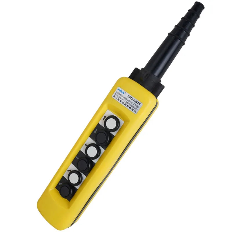 2/4/6/8 Pushbuttons Double Speed/Single speed Hoist Crane Pendant Control Stations With Emergency Stop For circuits XAC-A271