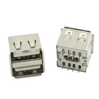 5PCS USB Interface Socket Type A Standard Port Female Male Solder Jacks Connector DIP Straight Vertical Bend Needle PCB Socket