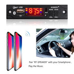 1-10PCS Bluetooth 5.3 Car Kit Wireless MP3 Decoder Board Audio 12V WMA Car Music Player Module Lossless Audio USB AUX TF Radio