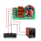 100W 3Way Hifi Tweeter Frequency Divider Treble Audio Crossover Filter Circuit Board Home Theate Car DIY Speakers Filters