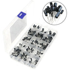 15 Values Electrolytic Capacitor Assortment Kit, 270Pcs 0.1uF to 470uF Aluminum Electrolytic Capacitors Set