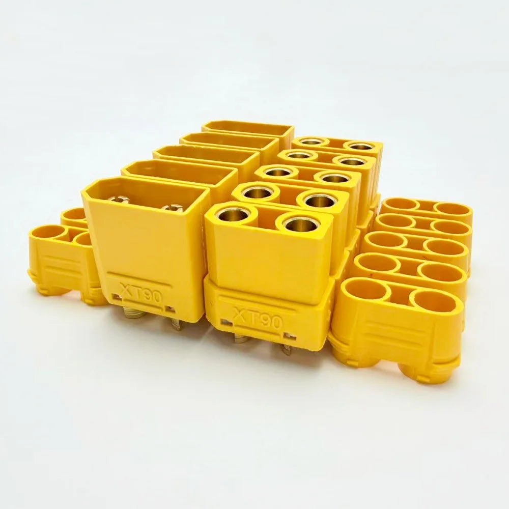 10pcs XT90 Connector XT90H Battery Connector XT-90 Male Female Bullet Connectors for RC Lipo Battery Motor DIY Parts