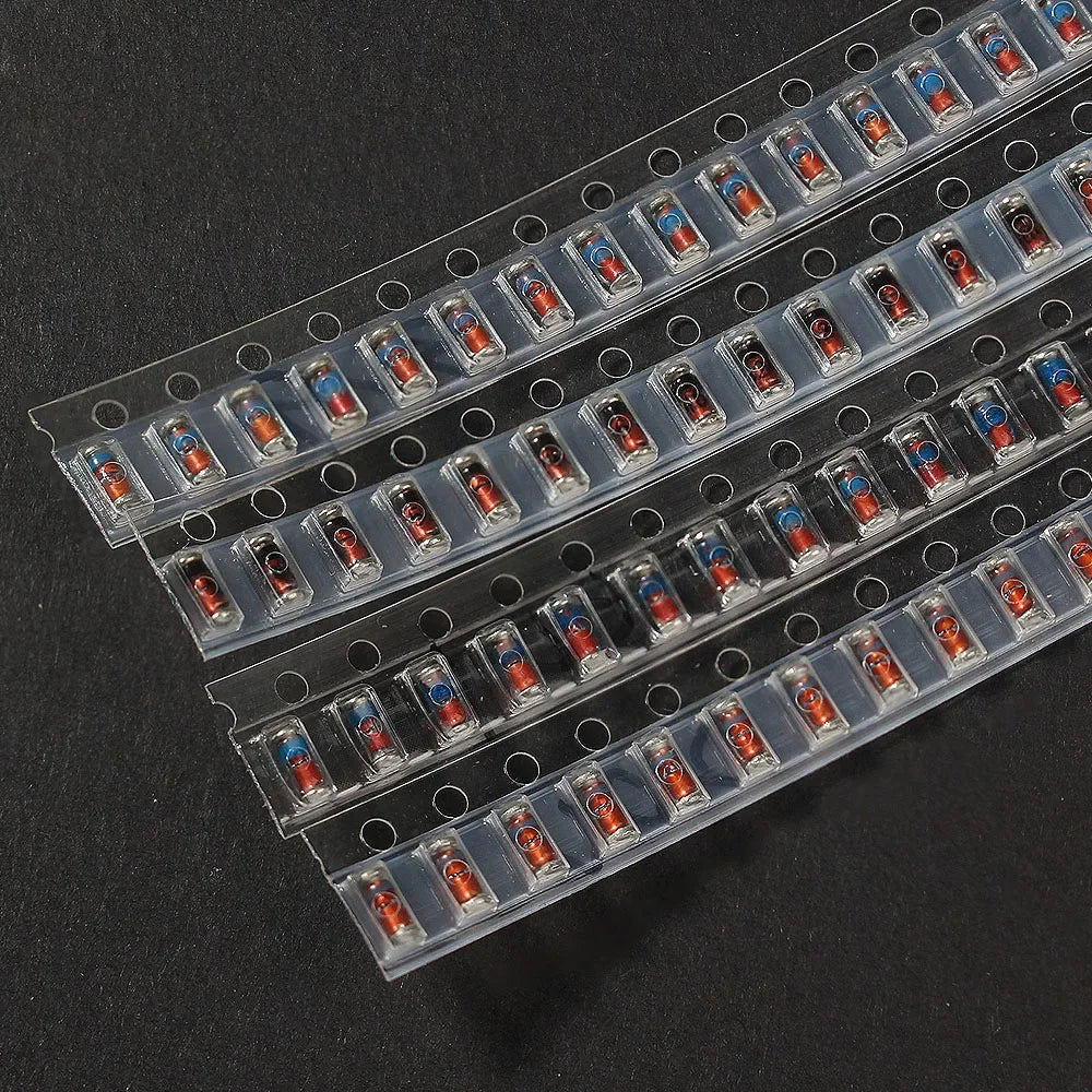 300PCS SMD LL34 Zener Diode Kit 0.5W 2V~39V/3V-24V Diode Combination Set 30 Values 15 Values DIY Electronic 3.3V 3.6V 3.9V 4.3V