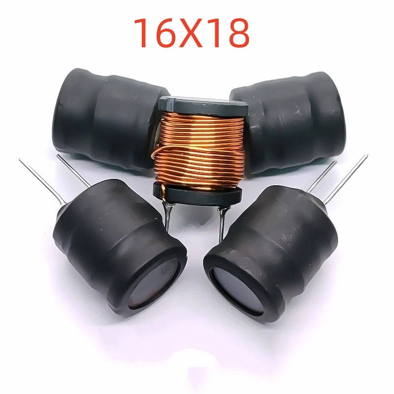 5PCS 16X18-22/33/47/100/220/330UH/3.5/1 MH Power Winding Inductor, I-Type Inductor