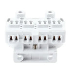 4pcs 2G11 UV Light Base PL H Tube Lamp Holder 2A 500V Fluorescent Lamp Socket Converter T110 Desktop Led Lighting Accessories
