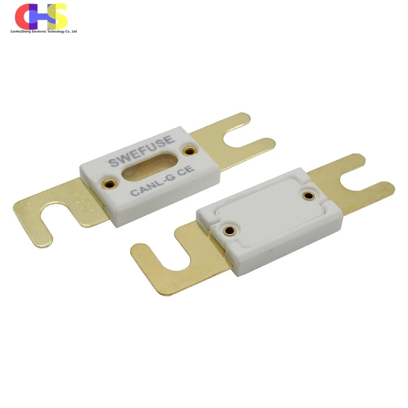 (1-5PCS) Ceramics ANL Bolt-down Fuse 30A 50A 60A 80A 100A 125A 150A 200A 300A 500A 600A For High-Current DC Circuit Protection