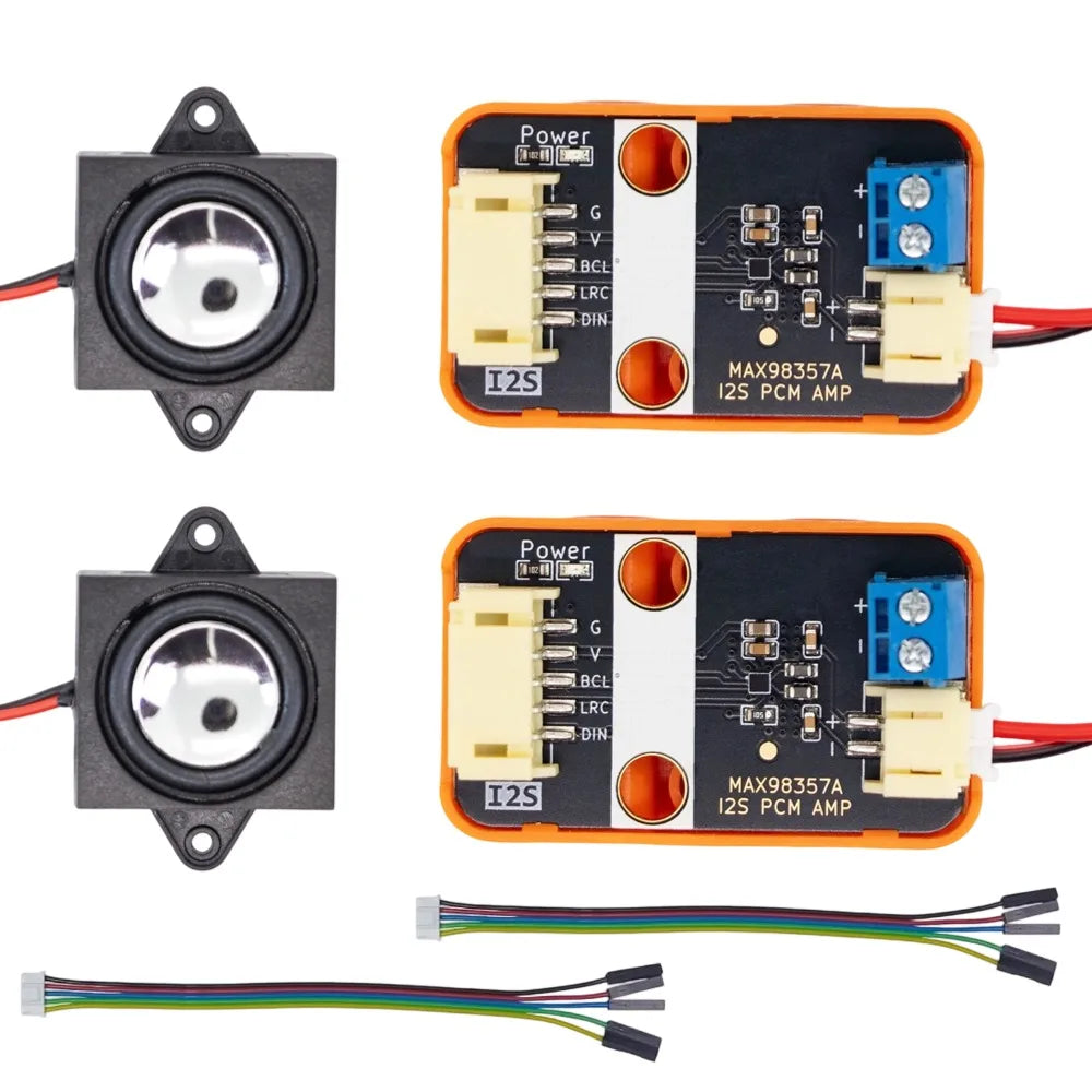 MAX98357A I2S Class D Amplifier Module 3W 5V Without Filtering 2831 Speaker for ESP32 Arduino Raspberry Pi DIY Audio Project