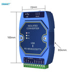 USB To RS485 RS422 RS232 TTL Industrial Converter CDSENET E810-U Series FT232 3.3/5V Power Signal Isolation Type-C