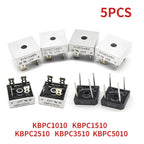 5PCS LAUBEI Diode Bridge Rectifier KBPC5010 KBPC1010 KBPC1510 KBPC2510 KBPC3510 Rectifiers 10A 15A 25A 35A 50A
