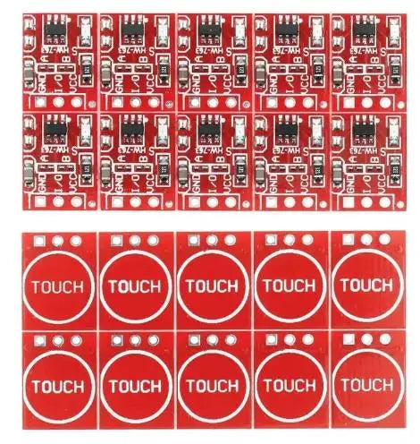 20/50/100PCS/LOT NEW TTP223 Touch Button Module Capacitor Type Single Channel Self Locking Touch Switch Sensor for Arduino