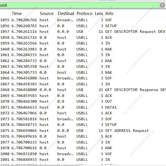 USB Protocol Analyzer 480M USB Sniffer Support Wireshark Open Source FPGA-Based