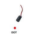 650nm 5mW Line/Cross/Dot RED Laser Module Head Adjustable Beam 3-5V 12MM Glass Lens Focusable Diode Head Industrial Class