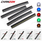 1206 3216 SMD LED Diode Chip Warm White Red Green Blue Yellow Orange UV Purple Pink RGB SMT Lamp Light Beads Emitting Kit