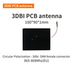 UHF RFID Antenna 3dbi 5dbi Gain Circular Polarization Antenna SMA Female Connector RFID UHF PCB Antenna for Shelf Management