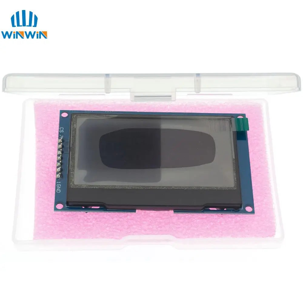 2.4" 2.42 inch 128x64 OLED LCD Display Module SSD1309 12864 7 Pin SPI/IIC I2C Serial Interface for Arduino UNO R3 C51