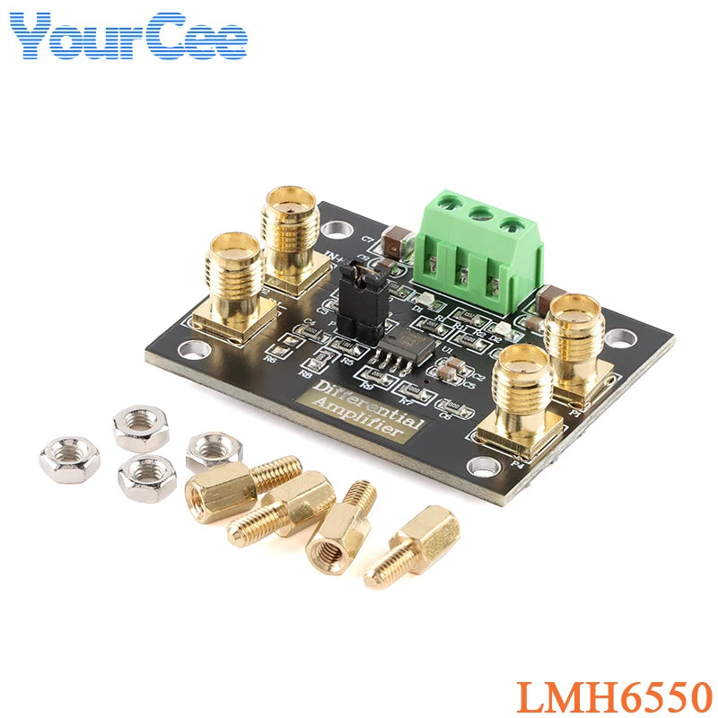 LMH6550 Fully Differential Amplifier Module AD8130 IVA-05208 THS4131 Operational Amplifier Single Ended Conversion Different