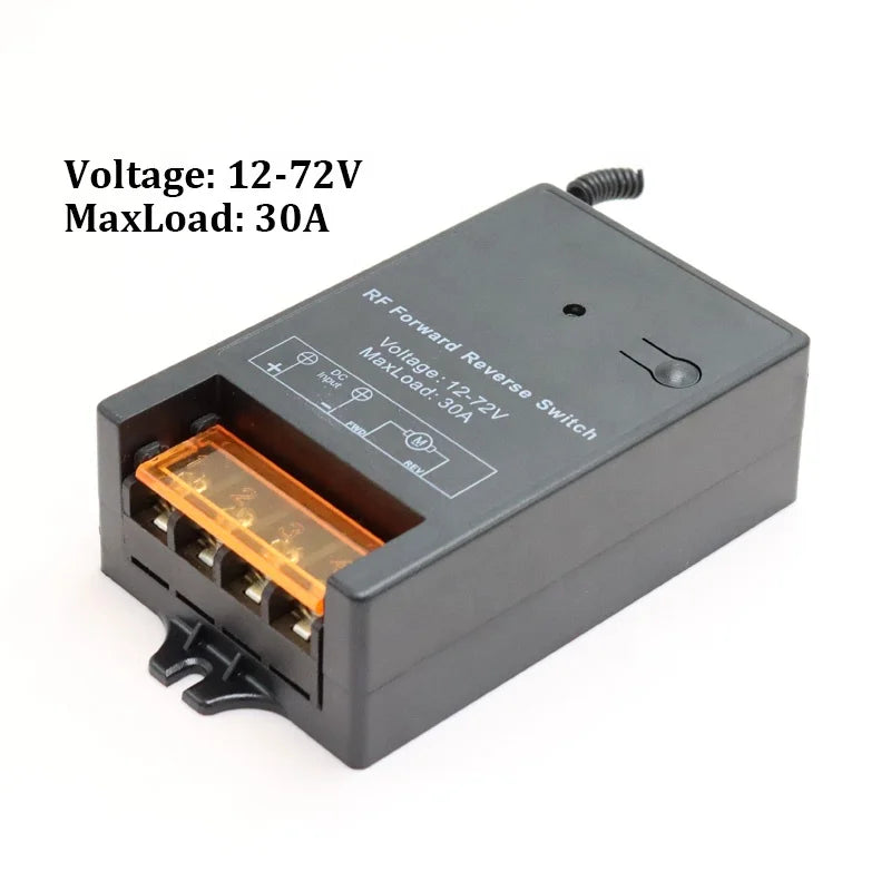GLC 30 Amp Relay 12 Volt Wireless Remote Switch Reverse Polarity Dc 12v Forward Reverse Remote Switch Linear Actuator Controller
