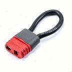 1 Pcs Bind Plug Loop Connector Short Circut Battery Jumper Cable with Tamiya Deans XT30 XT60 XT90 XT90S EC3 EC5 Trx HXT JR Plug