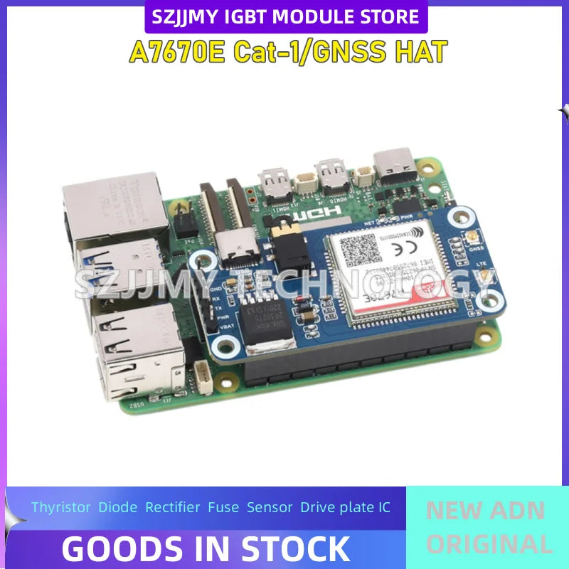 Raspberry Pi/NVIDIA SIM7600E module supports LTE Cat-1/3G/2G communication GNSS module
