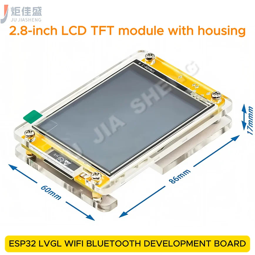 2.8 inch LCD TFT Module ESP32  LVGL WIFI&Bluetooth Development Board 2.8" 240*320 Smart Display Screen With Touch