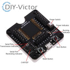 ESP8266 ESP32 ESP-WROOM-32 ESP32-WROVER Development Board Test Burning Fixture Tool Downloader for ESP-12F ESP-07S ESP-12S