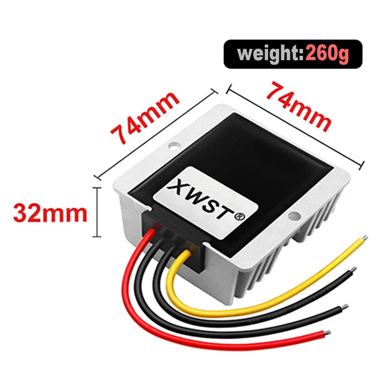 XWST DC DC Boost Buck Converter 9-36V 12V 24V  to 24V Stabilizer Power Supply 1-30A Voltage Regulator 24V for Led Monitoring CE