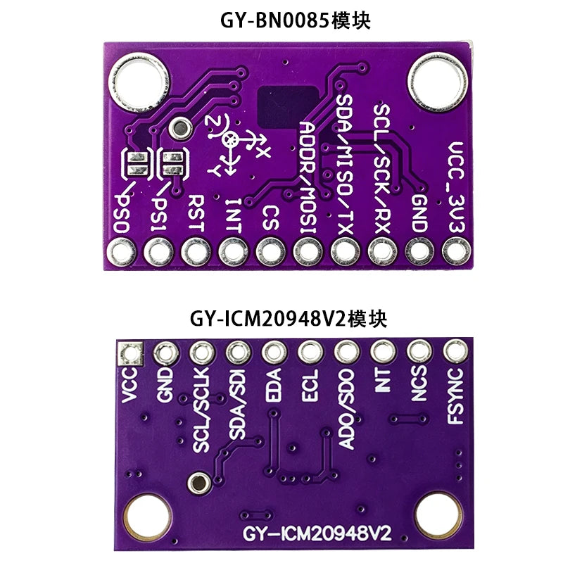 WAVGAT High Accuracy Nine-Axis 9DOF AHRS Sensor Module GY- BNO080 BNO085 GY-ICM20948V2 AR VR IMU